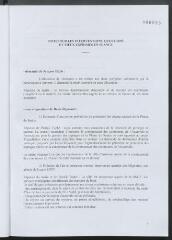 1 vue - Notes sur les interventions, questions et vœux exprimés en séance du 11 février 2000 (ouvre la visionneuse)