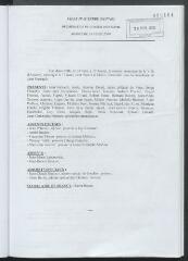 1 vue - Liste des présents et absents à la séance du 24 mars 2000 (ouvre la visionneuse)