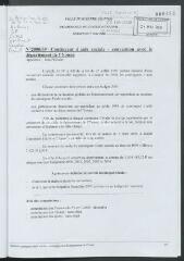 2 vues  - 2000-69 Contingent d\'aide sociale – convention avec le département de l\'Yonne (ouvre la visionneuse)