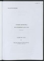 3 vues - Ordre du jour et projets de délibérations de la séance du 23 juin 2000 (ouvre la visionneuse)