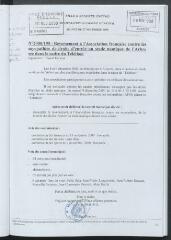 2 vues - 2000-195 Reversement à l\'association française contre les myopathies de droits d\'entrées au stade nautique de l\'Arbre sec dans le cadre du Téléthon (ouvre la visionneuse)
