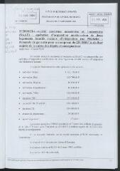 3 vues - 2000-214 Société anonyme auxerroise et tonnerroise (SAAT) – opération d\'acquisition amélioration de deux logements locatifs sociaux d\'intégration rue Michelet – demande de garantie pour un emprunt de 251 000 F auprès de la Caisse des dépôts et consignations (ouvre la visionneuse)