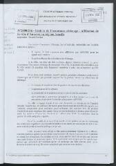 3 vues - 2000-216 Gestion de l\'assurance chômage – affiliation de la ville d\'Auxerre au régime Assedic (ouvre la visionneuse)