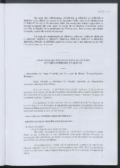 1 vue - Notes sur les interventions, questions et vœux exprimés en séance du 15 décembre 2000 (ouvre la visionneuse)