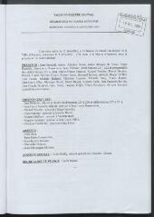 1 vue - Liste des présents et absents à la séance du 15 décembre 2000 (ouvre la visionneuse)