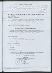 2 vues - 2000-241 Dénomination de la voie d\'accès au camp Sud (ex-CIGA) (allée Henri Farman) (ouvre la visionneuse)