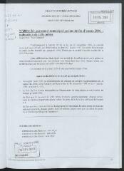 2 vues - 2001-56 Personnel municipal – prime de fin d\'année 2001 – indexation de cette prime (ouvre la visionneuse)