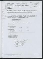 2 vues - 2001-75 Représentation de la ville auprès de l\'association interconsulaire de formation professionnelle (ClFA) (ouvre la visionneuse)