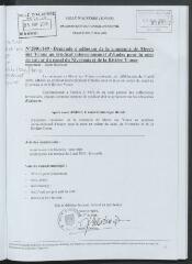 2 vues - 2001-149 Demande d\'adhésion de la commune de Merry-sur-Yonne au syndicat intercommunal d\'études pour la mise en valeur du canal du Nivernais et de la Rivière Yonne (ouvre la visionneuse)