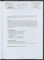1 vue - Liste des présents et absents à la séance du 9 juillet 2002 (ouvre la visionneuse)