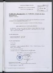 2 vues - 2004-219 Dénomination de l\'esplanade devant la gare Saint-Gervais (esplanade des Droits de l\'homme) (ouvre la visionneuse)