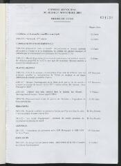 2 vues - Ordre du jour de la séance du 27 novembre 2003 (ouvre la visionneuse)
