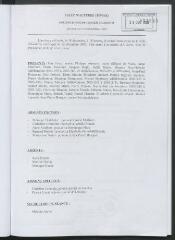 1 vue - Liste des présents et absents à la séance du 18 décembre 2003 (ouvre la visionneuse)