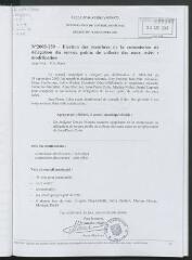2 vues - 2003-259 Élection des membres de la commission de délégation du service public de collecte des eaux usées – modification (ouvre la visionneuse)