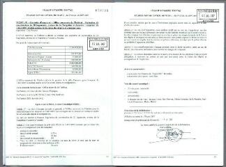 1 vue - 2007-91 Garantie d\'emprunt – Office auxerrois de l\'habitat – opération de construction de 20 logements, avenue de la Turgotine à Auxerre – emprunt de 1 663 600 € réalisé auprès de la Caisse des dépôts et consignations (ouvre la visionneuse)
