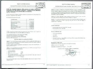 1 vue - 2007-96 Garantie d\'emprunt – Office auxerrois de l\'habitat – opération de construction de la 4e tranche des Brichères – 2 logements PLAI – emprunt de 12 000 € réalisé auprès de la Caisse des dépôts et consignations (ouvre la visionneuse)