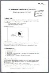 32 vues - 2007-148 Maison des Randonneurs – délégation de service public – rapport d\'activité 2006 de la SARL La Maison des Randonneurs (ouvre la visionneuse)