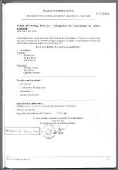 2 vues - 2008-47 Collège Paul-Bert – désignation des représentants du conseil municipal (ouvre la visionneuse)