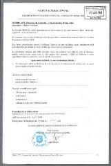 1 vue - 2008-72 Hameau de Laborde – dénomination d\'une allée (allée de Bellevue) (ouvre la visionneuse)