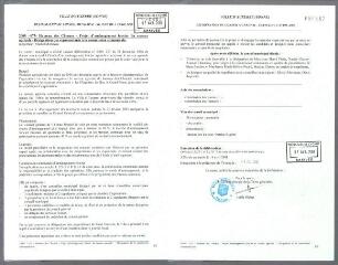1 vue - 2008-73 Hameau des Chesnez – projet d\'aménagement foncier du secteur agricole – désignation des représentants à la commission communale (ouvre la visionneuse)