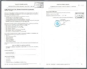 1 vue - 2008-86 Droits de place 2008 – demande exceptionnelle d\'exonération (ouvre la visionneuse)