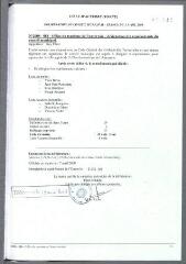 2 vues - 2008-88 Office du tourisme de l\'Auxerrois – désignation des représentants du conseil municipal (ouvre la visionneuse)