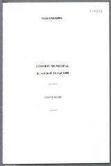 1 vue - Compte-rendu de la séance du 16 mai 2008 (ouvre la visionneuse)