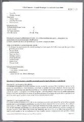 2 vues - Questions d\'Alain Raymont sur quartier Rive Droite, sur la qualité de l\'eau, sur le service minimum dans les écoles, sur le règlement intérieur du conseil municipal et réponse du maire. (ouvre la visionneuse)