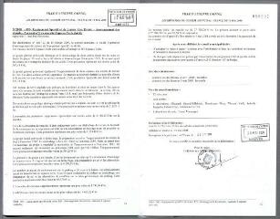 1 vue - 2008-95 Équipement Sportif et de Loisirs Rive Droite – aménagement des abords – avenant n° 1 au marché Espaces Verts (lot 4) (ouvre la visionneuse)