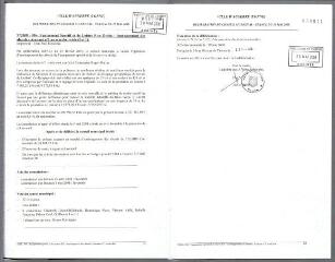 1 vue - 2008-96 Équipement Sportif et de Loisirs Rive Droite – aménagement des abords – avenant n° 1 au marché voirie (Lot 1) (ouvre la visionneuse)