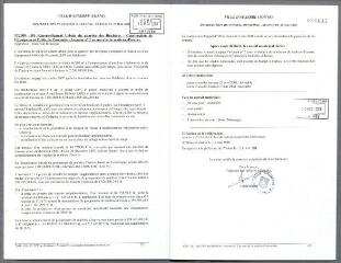 1 vue - 2008-101 Renouvellement Urbain du quartier des Brichères – construction de l\'équipement public de proximité – avenant n° 2 au marché de maîtrise d\'œuvre (ouvre la visionneuse)