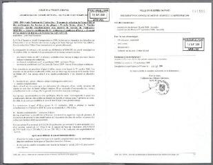 1 vue - 2008-200 Stade nautique de l\'Arbre Sec – réfection de l\'étanchéité et des revêtements des bassins et des plages – bassins extérieurs – marché complémentaires avec l\'entreprise Sertec – vestiaires et sanitaires d\'hiver – avenant n° 3 au marché de travaux avec l\'entreprise Aquatech (ouvre la visionneuse)