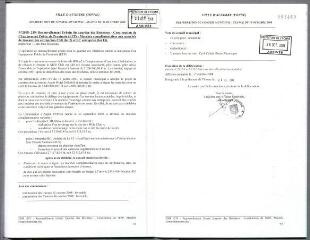 1 vue - 2008-219 Renouvellement urbain du quartier des Brichères – construction de l\'équipement public de proximité (EPP) – marchés complémentaires avec les entreprises C3B et BC (ouvre la visionneuse)