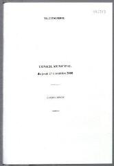 1 vue - Compte-rendu de la séance du 27 novembre 2008 (ouvre la visionneuse)