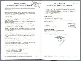 1 vue - 2008-284 Réaménagement de la rue d\'Égleny – autorisation de signer les marchés à venir (ouvre la visionneuse)