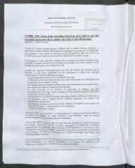 3 vues - 2006-155 Vœu pour un plan d\'actions préventives sur les captages auxerrois de la plaine des Isles et des Boisseaux (ouvre la visionneuse)