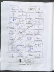 1 vue - Feuille d’émargement de la séance du 29 juin 2006 (ouvre la visionneuse)