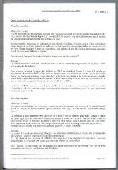 5 vues - Compte-rendu de la séance du 15 février 2007 (ouvre la visionneuse)