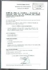 1 vue - 2007-24 Place de l\'Arquebuse – dénomination de l\'esplanade située en face du monument des Anciens Combattants d\'Afrique du Nord (« Esplanade du 19 mars 1962 ») (ouvre la visionneuse)