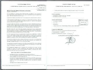 1 vue - 2007-33 Vente d\'un délaissé d\'opération rue Guynemer (ouvre la visionneuse)