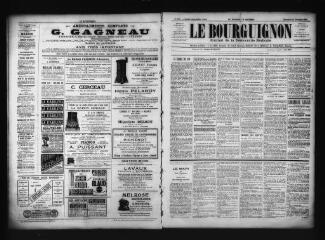 3 vues  - Le Bourguignon : journal de la démocratie radicale, n° 101, dimanche 13 novembre 1898 (ouvre la visionneuse)