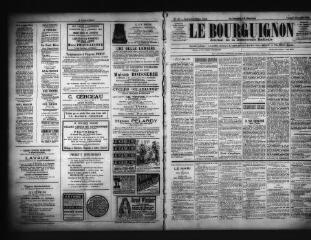3 vues  - Le Bourguignon : journal de la démocratie radicale, n° 116, vendredi 2 décembre 1898 (ouvre la visionneuse)