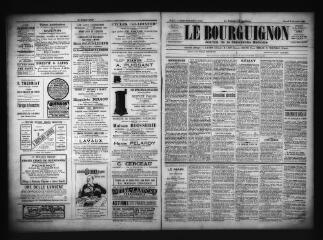 3 vues  - Le Bourguignon : journal de la démocratie radicale, n° 117, samedi 3 décembre 1898 (ouvre la visionneuse)