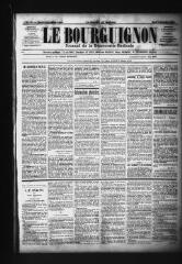 3 vues  - Le Bourguignon : journal de la démocratie radicale, n° 119, mardi 6 décembre 1898 (ouvre la visionneuse)