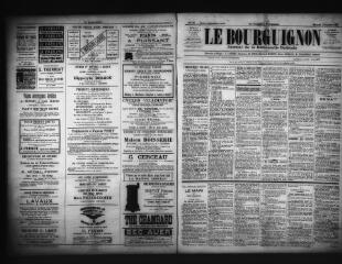 3 vues  - Le Bourguignon : journal de la démocratie radicale, n° 120, mercredi 7 décembre 1898 (ouvre la visionneuse)