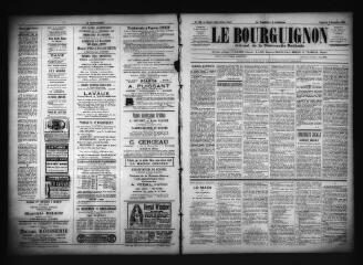 3 vues  - Le Bourguignon : journal de la démocratie radicale, n° 122, vendredi 9 décembre 1898 (ouvre la visionneuse)