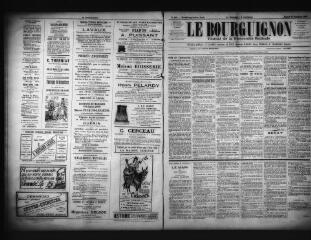 3 vues  - Le Bourguignon : journal de la démocratie radicale, n° 123, samedi 10 décembre 1898 (ouvre la visionneuse)
