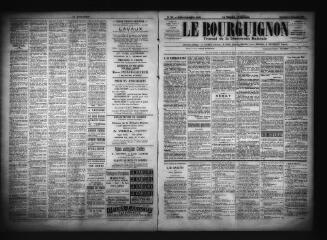 3 vues  - Le Bourguignon : journal de la démocratie radicale, n° 124, dimanche 11 décembre 1898 (ouvre la visionneuse)