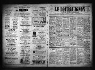 3 vues  - Le Bourguignon : journal de la démocratie radicale, n° 127, jeudi 15 décembre 1898 (ouvre la visionneuse)