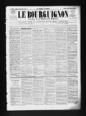 3 vues  - Le Bourguignon : journal de la démocratie radicale, n° 130, dimanche 18 décembre 1898 (ouvre la visionneuse)